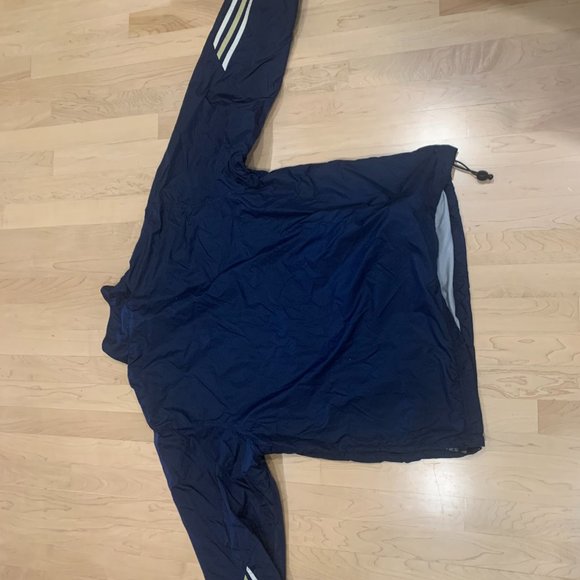 Notre Dame Fighting Irish Adidas 1/4 zip jacket - Picture 2 of 3